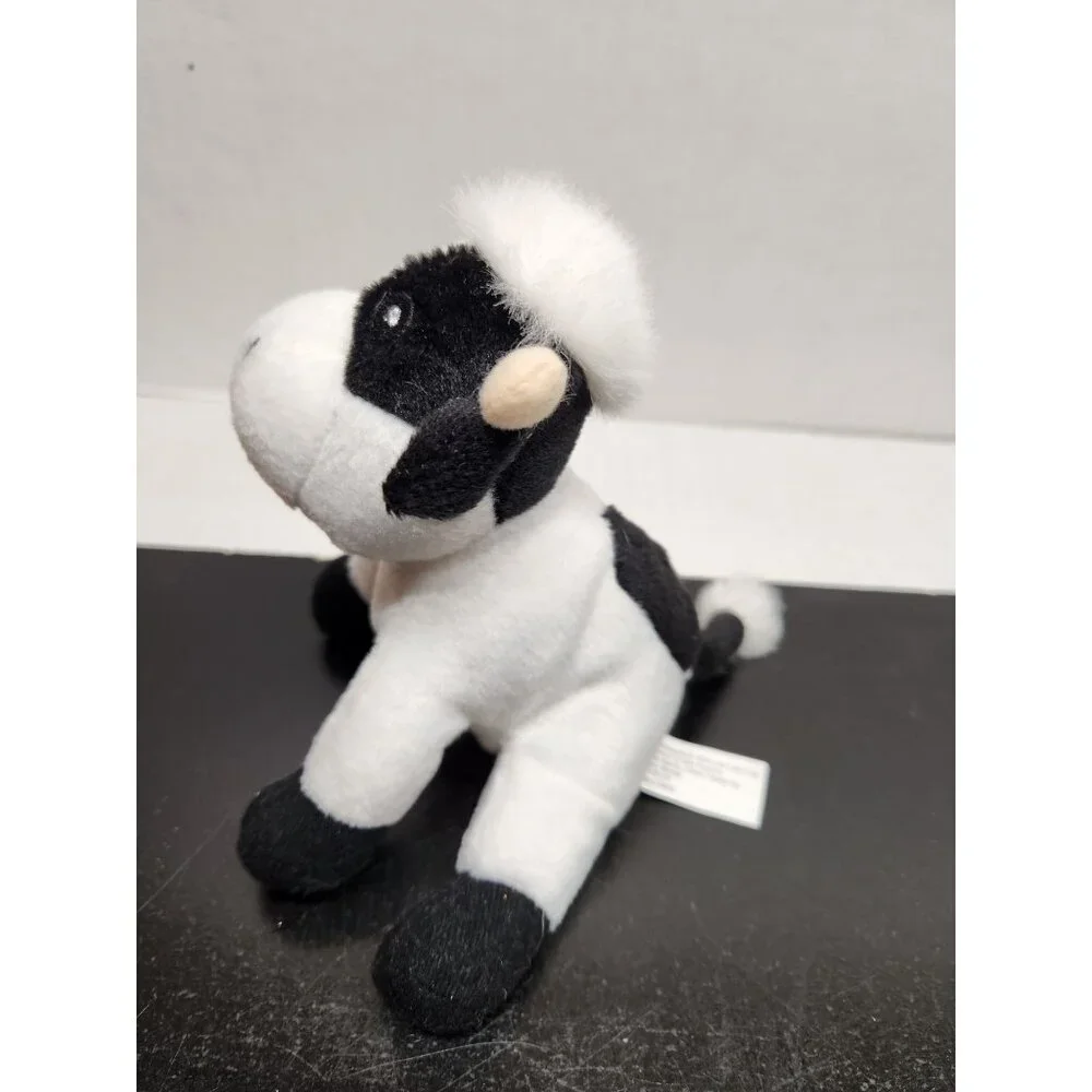 Plush Cow Toy With Embroidered Rutter's Logo